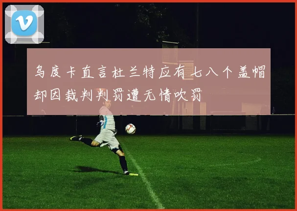 乌度卡直言杜兰特应有七八个盖帽却因裁判判罚遭无情吹罚