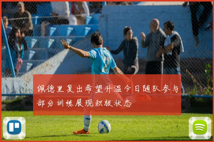 佩德里复出希望升温今日随队参与部分训练展现积极状态